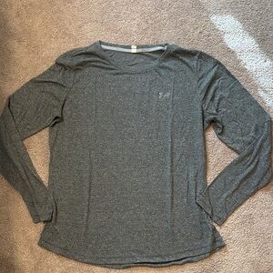 Under Armour Charcoal HeatGear Top